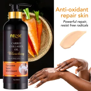Body Lotion with Collagen and Carrot Oil