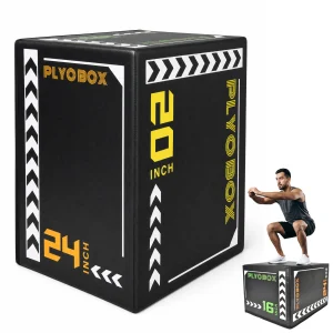 3-in-1 Foam Plyometric Jump Box